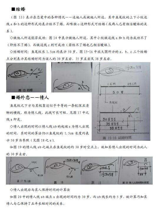 陈鼎龙：手面相婚姻专题讲义 手相面相 第5张