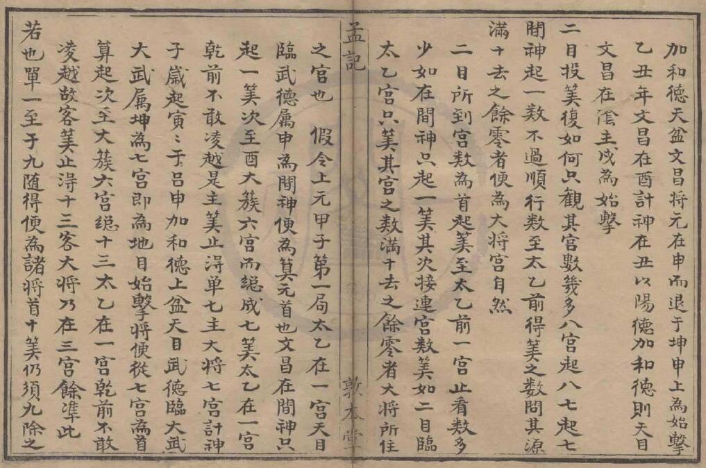 《太乙淘金歌》天一阁藏本.彩色一卷 国学古籍 第4张