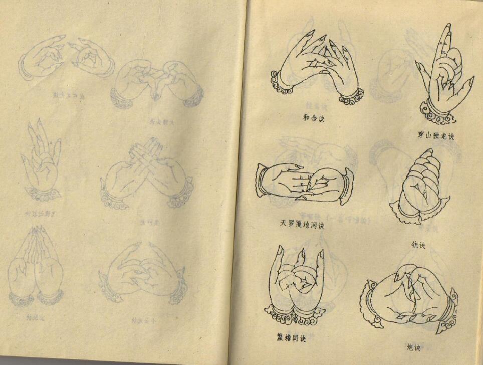 正一天师手诀图谱秘录 13页 易学 第6张