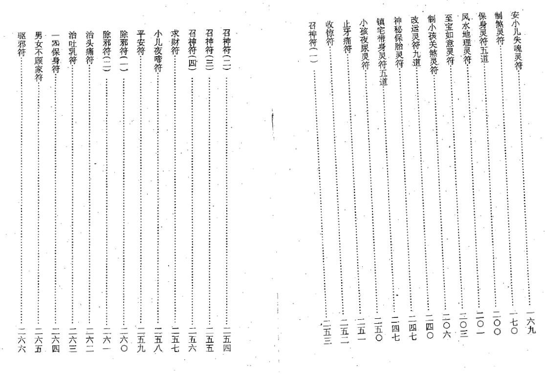 元光大师《茅山符咒奇术》159页双页版 易学 第4张