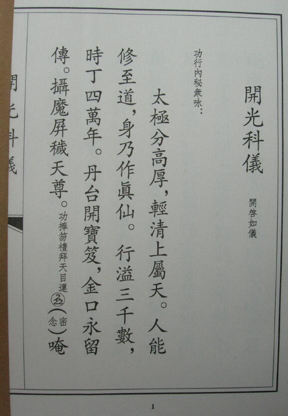 张金涛主编正一天师科书集《开光科仪》79页 易学 第2张