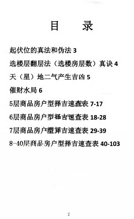 李帮红《古法八宅道家真诀、选楼层1-40 层择吉速查》 堪舆阳宅 第2张